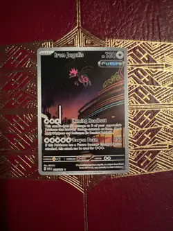 Pokemon TCG Iron Jugulis Paradox Rift Holo Card 216/182 - Image 1
