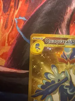 Quaquaval ex 273/193 Full Art Secret Gold Paldea Evolved Pokemon Card NM - Image 2