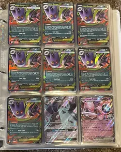 Pokemon TCG Binder Collection 405 Cards Modern Mid Era Vintage Holos Ultra Rares - Image 1