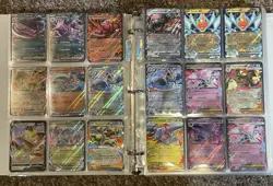Pokemon TCG Binder Collection 405 Cards Modern Mid Era Vintage Holos Ultra Rares - Image 3