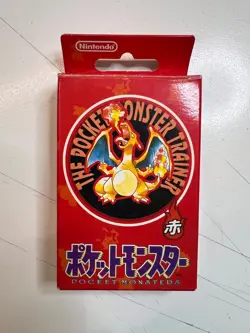 43 NM LP Charizard FireRed Poker Playing Card 1996 Pokemon Japanese - Image 2