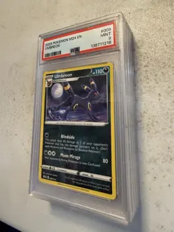 2025 Umbreon PSA 9 M24 EN-MCDONALD'S COLLECTION #009 Pokemon Card - Image 1