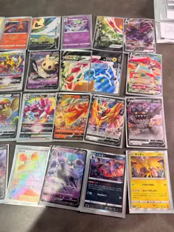 Pokemon Japanese Sword And Shield Lot VMAX VSTAR 30 Cards Sleeved Charizard - Image 2