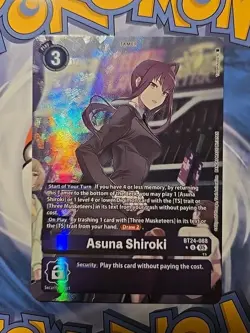 Digimon Card Game Asuna Shiroki (Alternate Art) BT24-088 Uncommon NM - Image 1