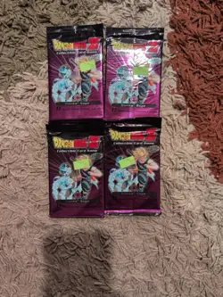 4x 2000 DragonBall Z Trunks Saga (11 Card ) LIMITED Booster Pack 85033 SEALED - Image 1