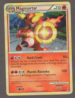 Magmortar 16/95 Holo Rare Pokemon Call of Legends 2011 Vintage Card NM - Image 1