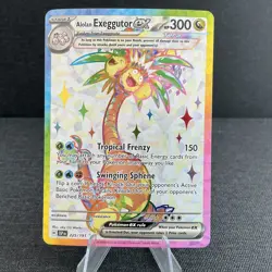 Alolan Exeggutor ex 225/191 Surging Sparks Full Art Ultra Rare Holo Pokemon Card - Image 1