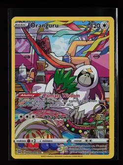 Oranguru TG12/TG30 Ultra Rare Brilliant Stars Trainer Gallery Pokemon Card - Image 1
