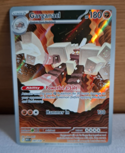 Garganacl 147/132 Pokemon Card Me01 Mega Evolution Holo Illustration Rare TCG - Image 1