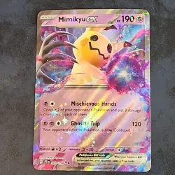 Mimikyu EX 069/159 Full Art NM/M Journey Together Pokemon Card 127 - Image 1