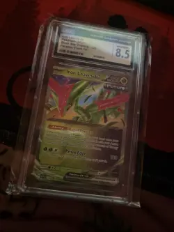 Iron Leaves ex 128 Sv: Scarlet & Violet Promo Cards Holo Gem Mint CGC 8.5 - Image 1