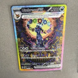 Pokemon Umbreon EX TCG Prismatic Evolutions Card 161/131 NM Condition - Image 1