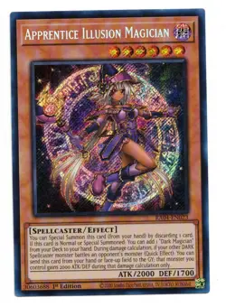 Yu-Gi-Oh Card: Apprentice Illusion Magician RA04-EN023 Secret Rare 1st Ed! NM - Image 1