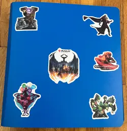 Magic The Gathering Cards Binder - Assortment of Magic Cards - Image 1