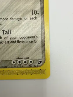 Steelix 23/100 EX Sandstorm Regular Rare E-Reader Pokemon Card - Image 5