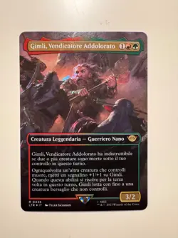 Magic MTG • Gimli, Vendicatore Addolorato (Gimli, Mournful Avenger (Borderless)) - Image 1