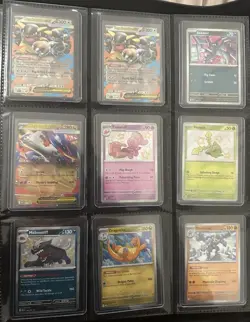 Pokemon Misc Lot (9) Cards Promos, Paldean Fates Shiny Holos, 151 Cosmos Holos - Image 1