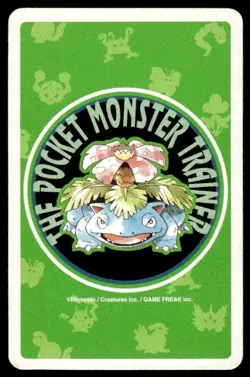 Rattata 3 of Clubs Venusaur Poker Deck Pokemon Japanese ~ MP - Image 2
