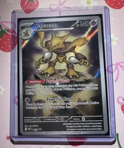 Alakazam 140HP Me: Mega Evolution Promo 009 Exclusive Holo Promo Pokemon TCG - Image 1