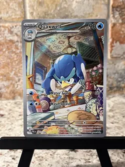 Pokemon TCG ~ Quaxwell Illustration Rare Holo [SV02: Paldea Evolved 207/193] NIM - Image 5