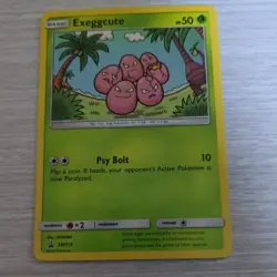 2018 Pokemon Black Star Promos Exeggcute #SM119 LP Holo - Image 1
