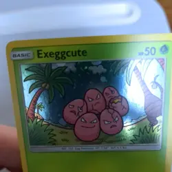 2018 Pokemon Black Star Promos Exeggcute #SM119 LP Holo - Image 2
