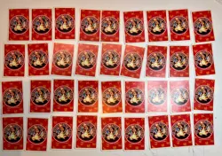 145 NM LP Charizard Red Poker Playing Card 1996 Pokemon Japanese - Image 3