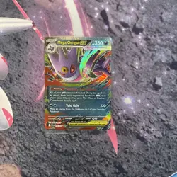 Pokemon TCG Mega Gengar Ex - ME02: Phantasmal Flames 56/94 Double Rare NM - Image 1