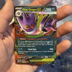 Pokemon TCG Mega Gengar Ex - ME02: Phantasmal Flames 56/94 Double Rare NM - Image 3
