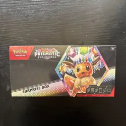 Pokemon Scarlet & Violet Prismatic Evolutions Surprise Box Eevee Promo - Image 1