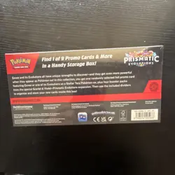 Pokemon Scarlet & Violet Prismatic Evolutions Surprise Box Eevee Promo - Image 2