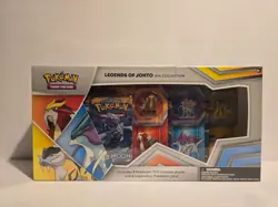 Pokemon TCG : Legends of Johto Pin Collection Box - BRAND NEW SEALED - Image 1