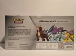 Pokemon TCG : Legends of Johto Pin Collection Box - BRAND NEW SEALED - Image 2