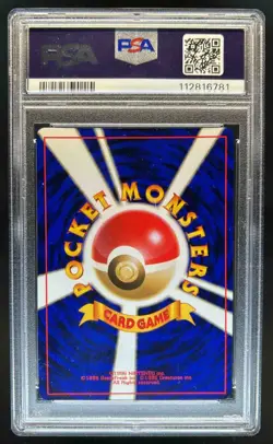 1998 Pokemon Gym Booster Leaders Stadium JP Rockets Scyther Rare Holo #123 PSA 8 - Image 2