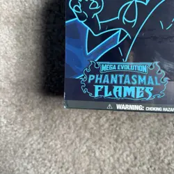 Sealed In Hand Pokemon TCG Mega Evolution Pokemon Center Phantasmal Flames ETB - Image 5