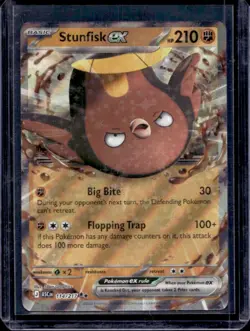 2026 Pokemon Ascended Heroes Stunfisk ex Double Rare #114/217 - Image 1