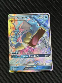 Pokemon TCG Gyarados GX SM Black Star Promo SM212 Holo Promo - Image 1
