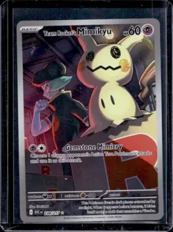 2026 Pokemon Ascended Heroes Team Rocket's Mimikyu Illustration Rare #238/217 - Image 1