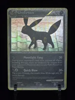 Pokemon TCG Umbreon 10/90 - HS Undaunted - Holo Rare - 2010 Vintage - LP - Image 4