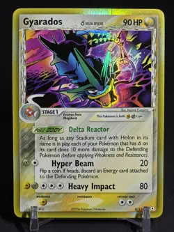 Pokemon TCG Gyarados Delta Species 8/110 - EX Holon Phantoms - Holo Rare - LP - Image 4