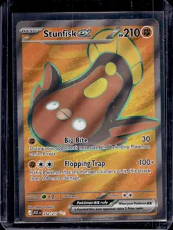 2026 Pokemon Ascended Heroes Stunfisk ex Ultra Rare #252/217 - Image 1