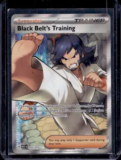2026 Pokemon Ascended Heroes Black Belt's Training Ultra Rare #255/217 - Image 1