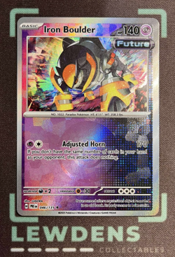 Iron Boulder POKE BALL Reverse - 046/131 - Prismatic Evolutions - Pokemon - Image 1