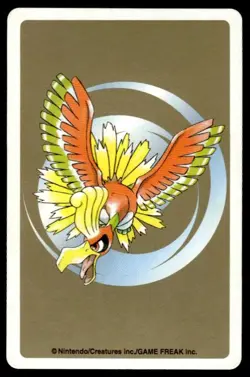 Nidoran 3 of Hearts Ho-Oh Poker Deck Pokemon Japanese ~ HP - Image 2
