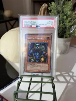 Yu-Gi-Oh! Kinetic Soldier WC4-002 PSA 10 - Image 1