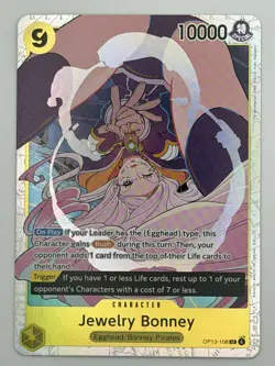 One Piece Carry On His Will #OP13-108 Jewelry Bonney (108) - Image 1