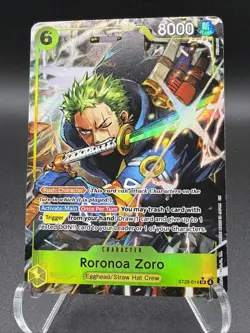 One Piece TCG Roronoa Zoro ST29-014 (SR) Alt Art Starter Deck (EGGHEAD) - Image 1