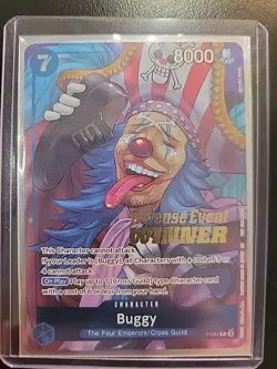 Buggy P-084 Release Event Winner Promo One Piece English NM - Image 1