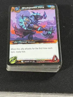 World Of Warcraft TCG Twilight Dragons Lot Of55With Sinestra And Beacon Of Light - Image 5