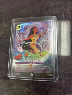 Pack Fresh! Disney Lorcana Colors Of The Wind Enchanted 228/204 - Image 1